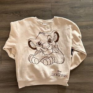 Disney The Lion King Cream Sweater
